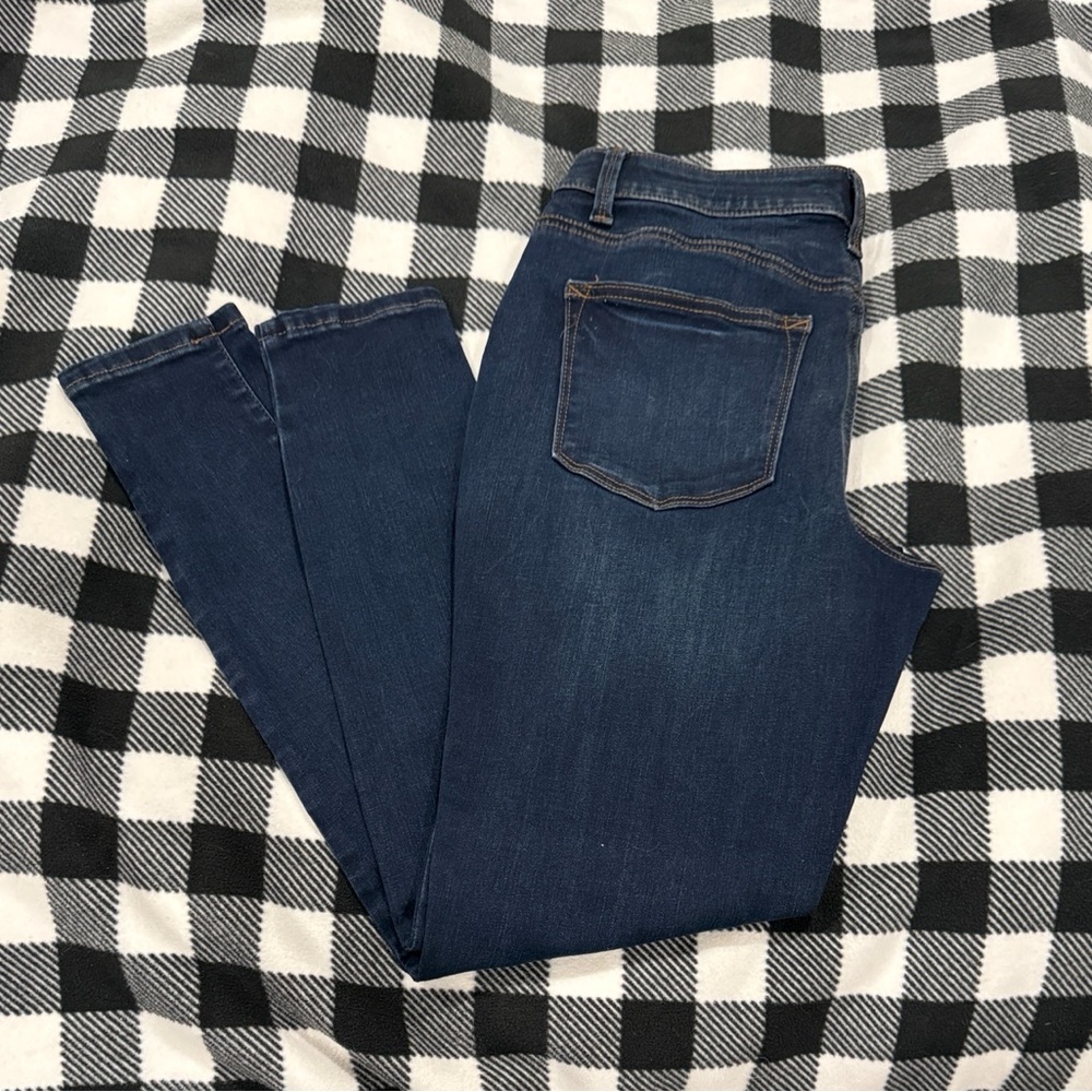 Maurices Dark Blue Skinny Jeans